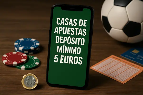 casas de apuestas deposito minimo 5 euros