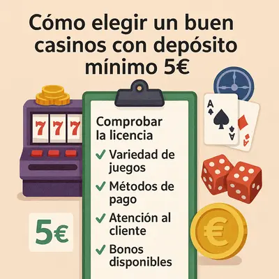 casino deposito minimo 5 euros